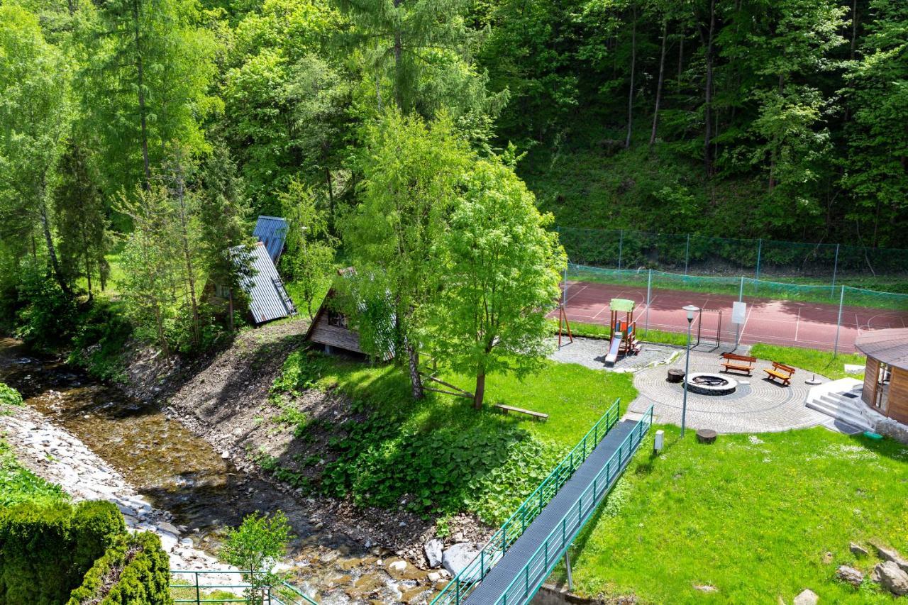 Hotel Osrodek Nad Wodospadem Międzybrodzie Bialskie Exterior foto