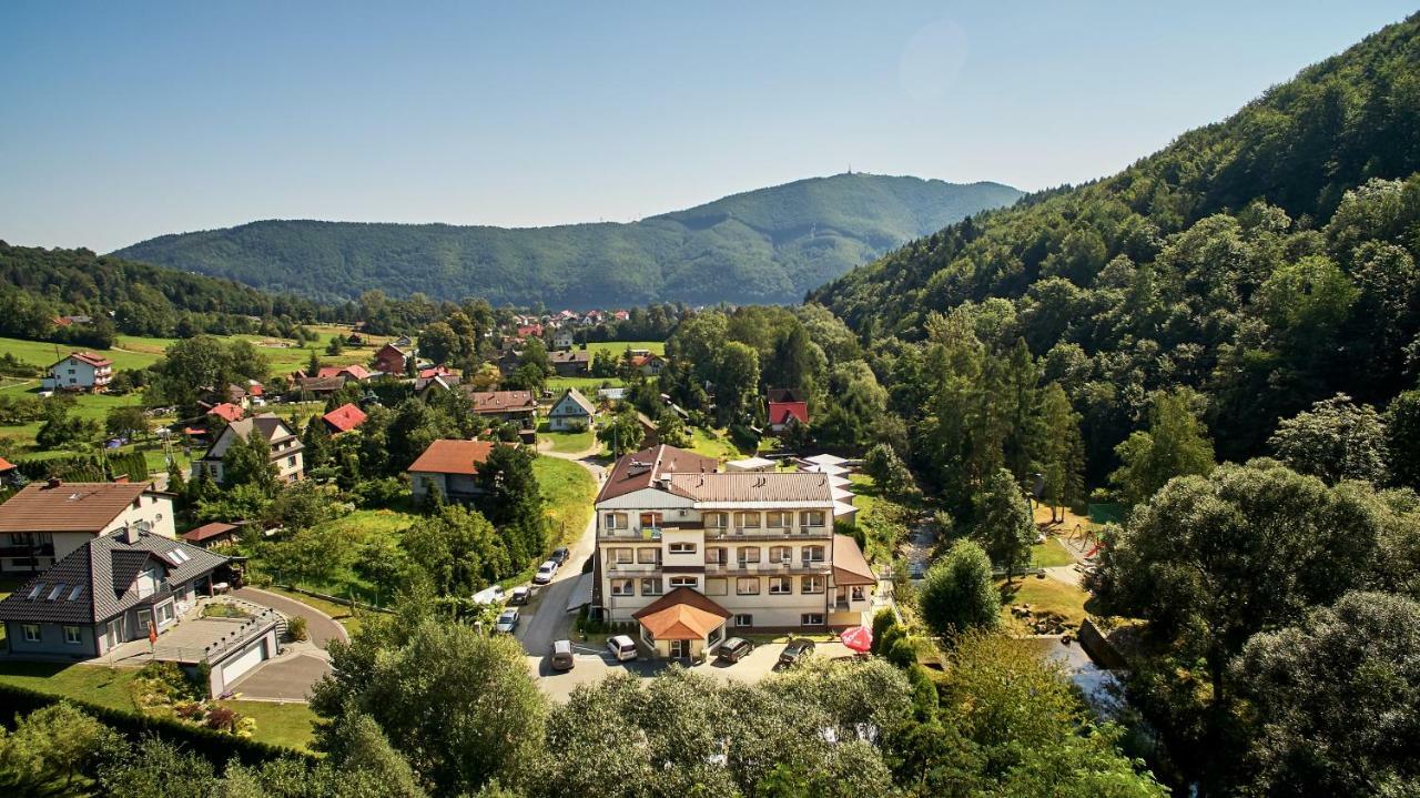 Hotel Osrodek Nad Wodospadem Międzybrodzie Bialskie Exterior foto